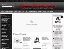 Tablet Screenshot of misano-moto-imports.com